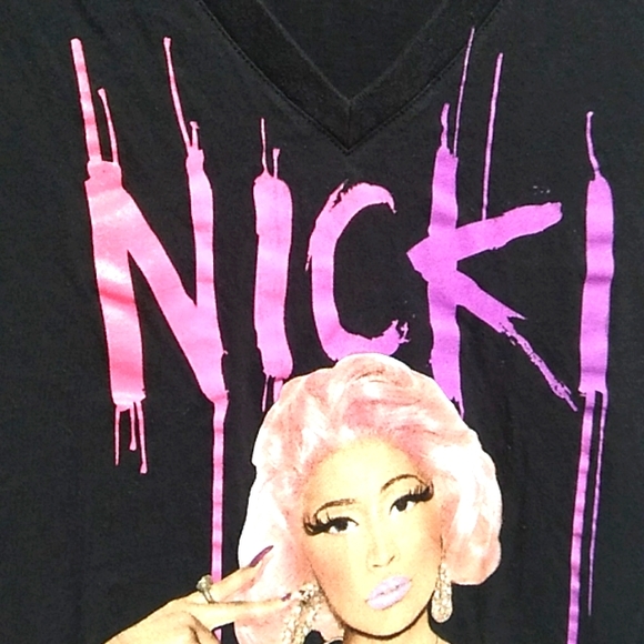 FINAL SALE! Nicki Minaj Bracado V-Neck Tee See Description For Size - Picture 2 of 6